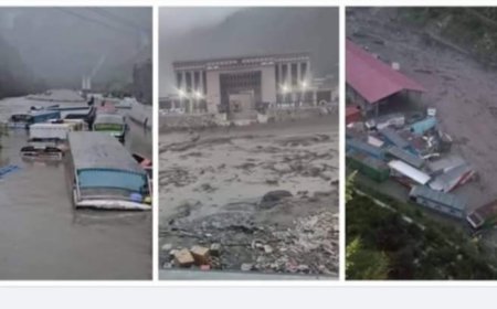 रसुवाको बाढीमा नौ जनाको शव फेला, १९ अझै बेपत्ता