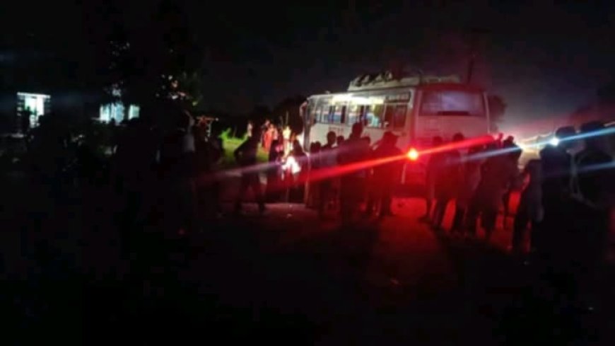 कपिलवस्तुमा बस र अटो ठोकिँदा ४ जना गम्भिर घाइते