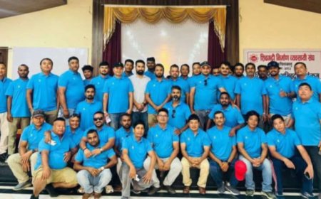 शिवगढीमा निर्माण व्यवसायीहरुलाई अभिमुखीकरण तालिम