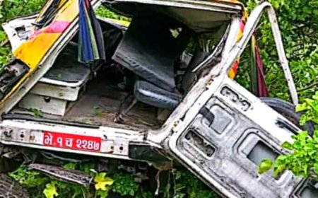 जाजरकोटमा एम्बुलेन्स दुर्घटनाः-चालकको घटनास्थलमै मृत्यु