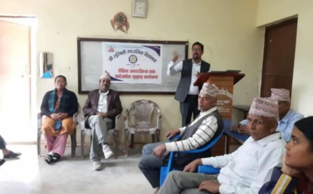 लुहुङस्थित लुम्बिनी मावि मा शैक्षिक अन्तरक्रिया र सार्वजनिक सुनुवाइ सम्पन्न