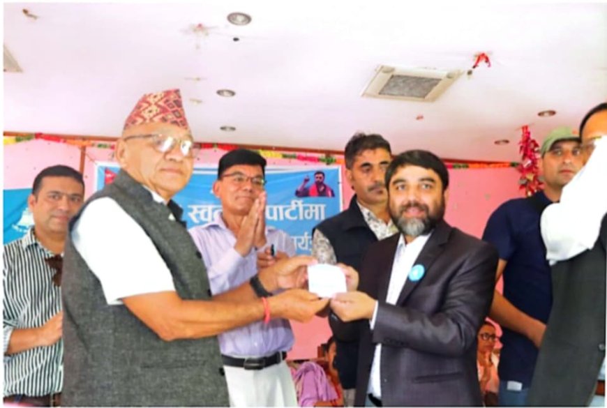 रेशम बहादुर ठेडी रावस्पामा प्रवेश 