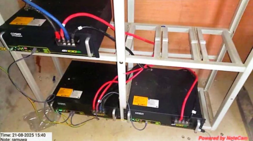 रमुवामा नेपाल टेलिकमको टावर मर्मत, ब्याकअप ब्याट्री जडान