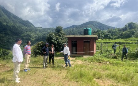 पाण्डबखानीमा दुई योजनाको सर्वे सम्पन्न