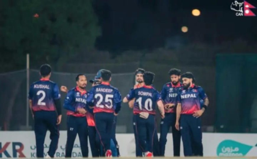 आइसिसी टि-२० विश्वकप छनोटमा नेपालको विजयी यात्रा सुरु